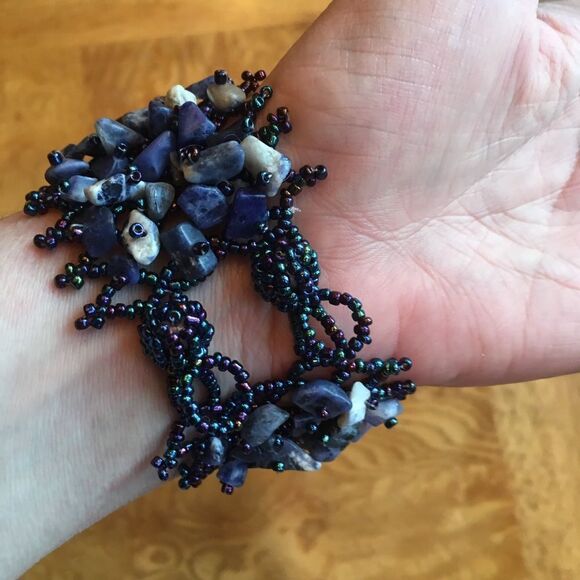 FANTASTIC BLUE Rock Bracelet! - Picture 3 of 6